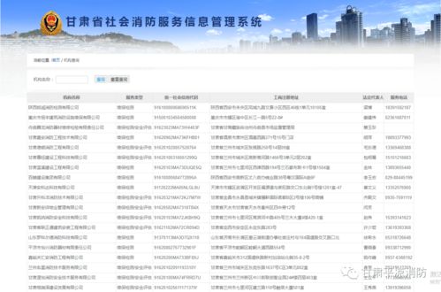 平涼消防 學黨史辦實事，手把手教你查詢消防技術服務機構